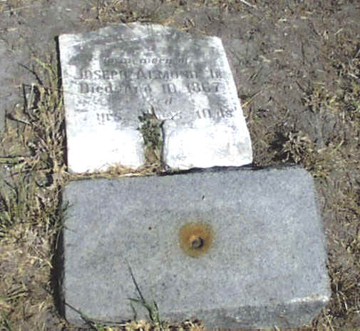 Joseph Almond Jr. Headstone