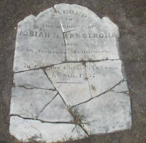 Josiah N. Armstrong Headstone