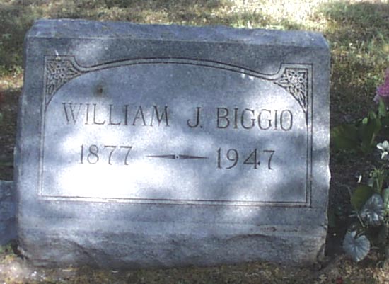 William J. Biggio Jr. Headstone