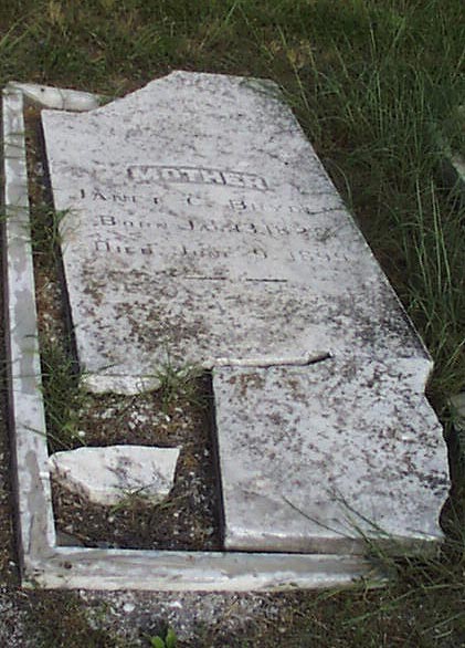 Janet C. Bryden Headstone