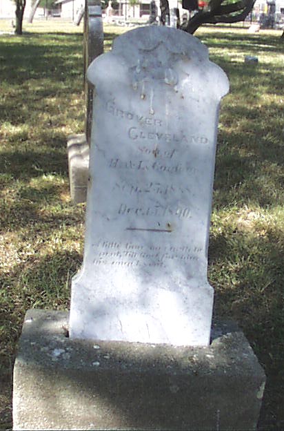 Grover Cleveland Couling Headstone