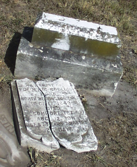 Frederic Cooling Headstone