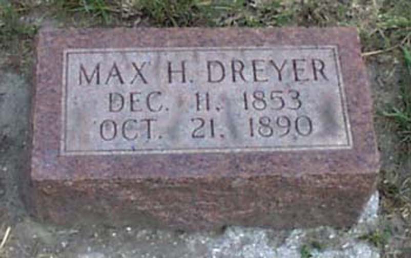 Max H. Dreyer Headstone