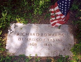 Richard Edwards Headstone