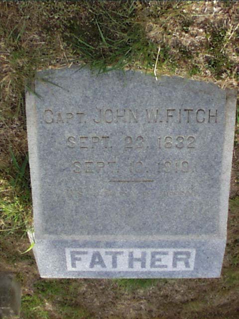 John W. Fitch Headstone