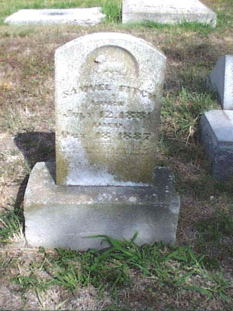 Samuel Fitch Headstone