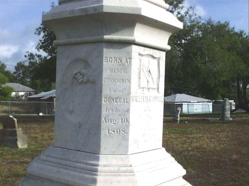 William Gambel Headstone