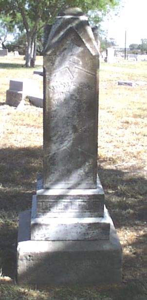 Mary Elizabeth Gray Headstone