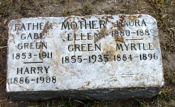 Laura Green Headstone