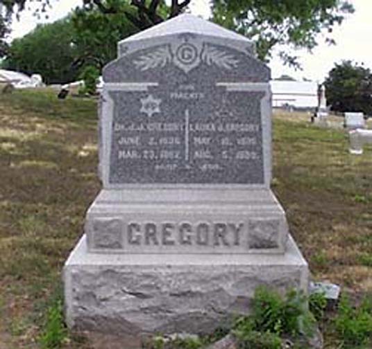 Dr. John J. Gregory Headstone