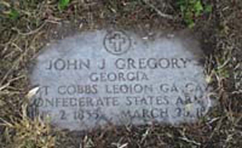 Dr. John J. Gregory Headstone