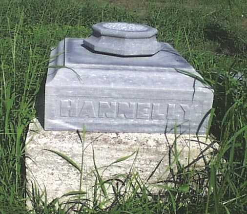 T. C. Hannelly Headstone