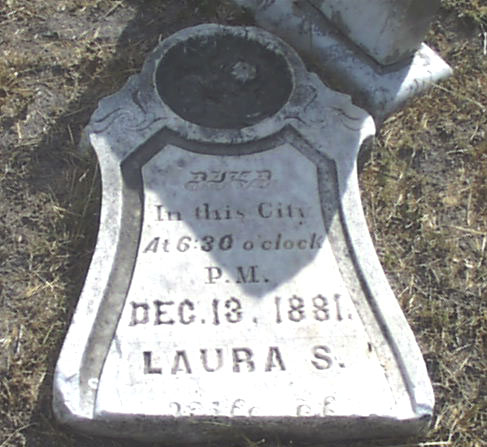 Laura S. Hill Headstone