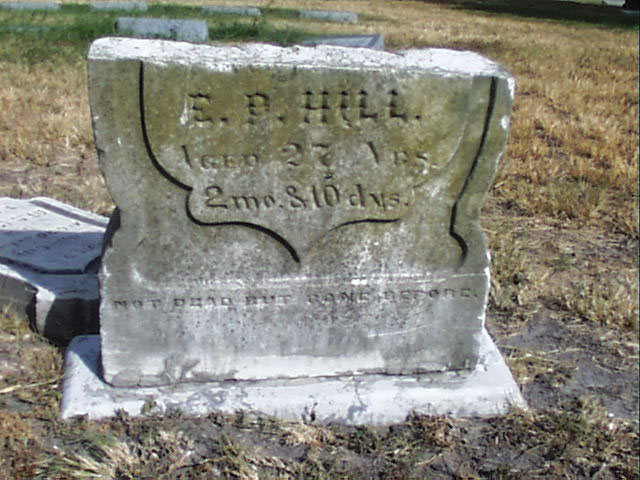 Laura S. Hill Headstone