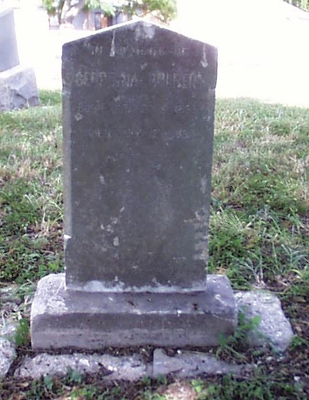 Georgina Holbein Headstone