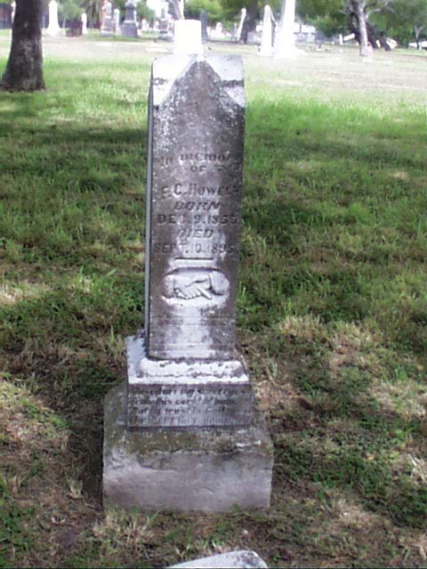 Ferdinand C. Howell Headstone
