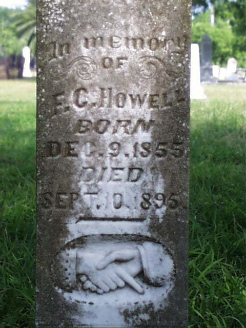 Ferdinand C. Howell Headstone