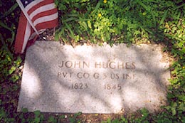 John Hughes Headstone