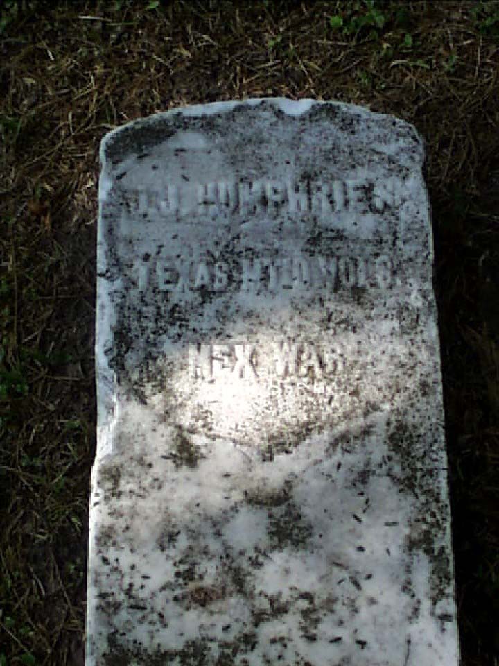 Jacob Jackson Humphries Headstone