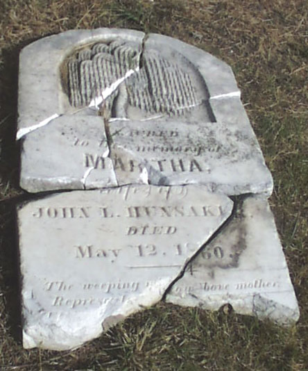 Martha Hunsaker Headstone