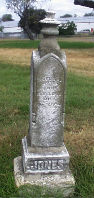 Robert W. Jones Headstone