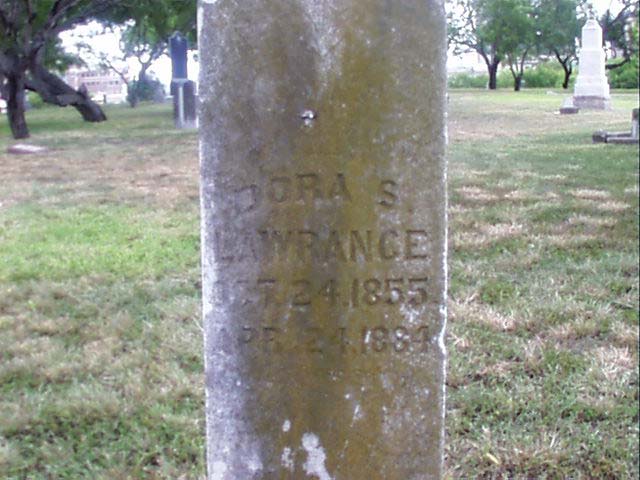 Dora S. Lawrence Headstone