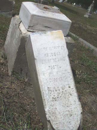 John Watson Lowe Headstone