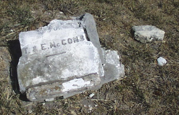 Unknown McComb Headstone