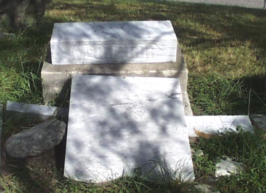 Frances Jane McGregor Headstone