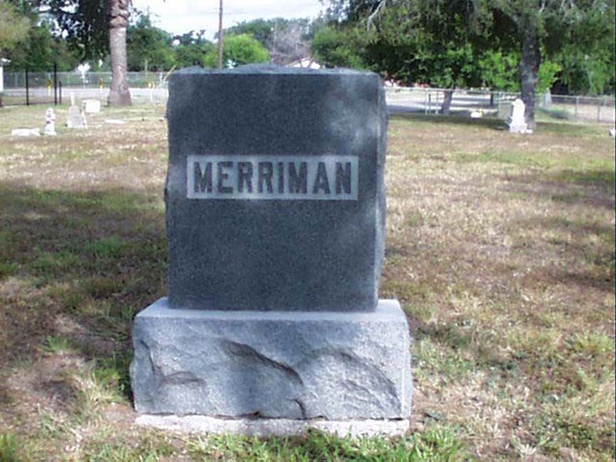 Eli T. Merriman Headstone
