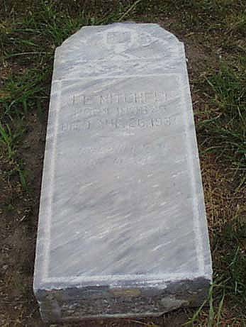 John Edgar Mitchell Headstone