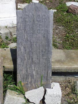 John Henry Moore Headstone