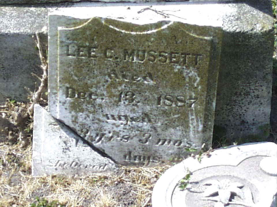 Lee C. Mussett Headstone