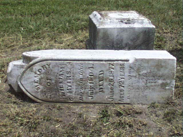 William Meyers Headstone
