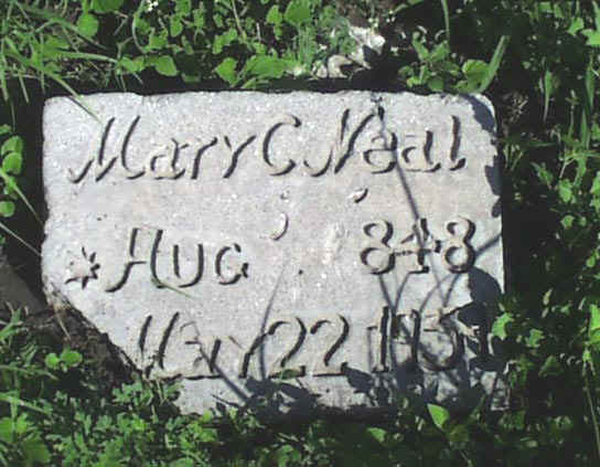 Mary C. Neal Headstone