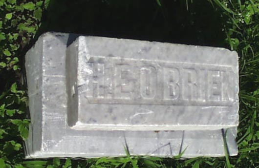 H. E. O'Brien Headstone