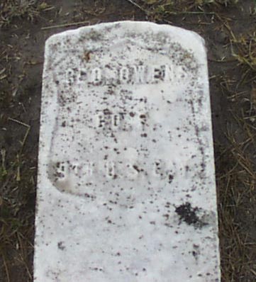 George Owens Headstone