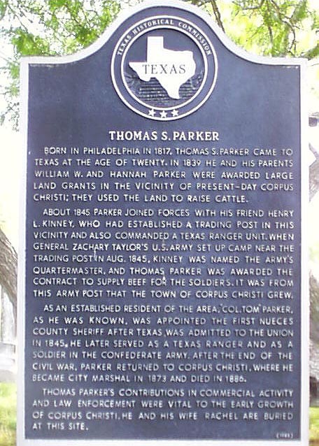 Thomas Parker Headstone