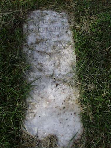 J. W. Parsons Headstone