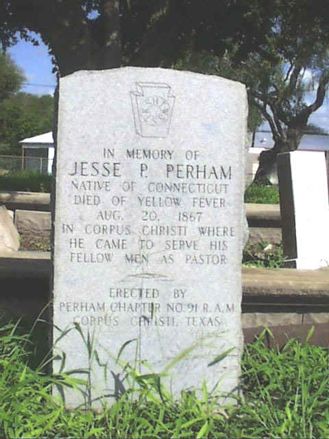 Jesse P. Perham Headstone