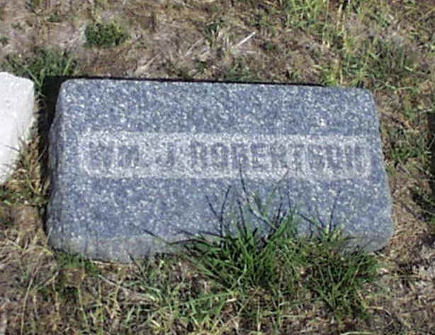 William J. Robertson Headstone
