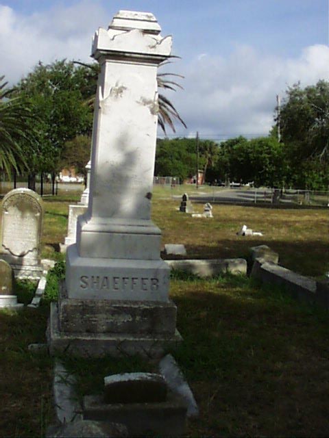 Frank W. Shaeffer Headstone