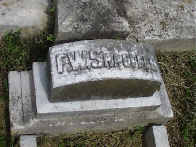 Frank W. Shaeffer Headstone