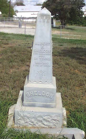 Albert B. Sheldon Headstone