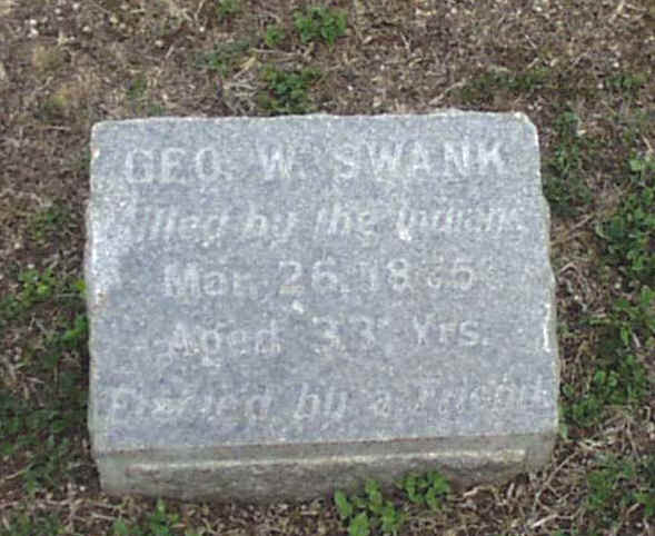 George W. Swank Headstone