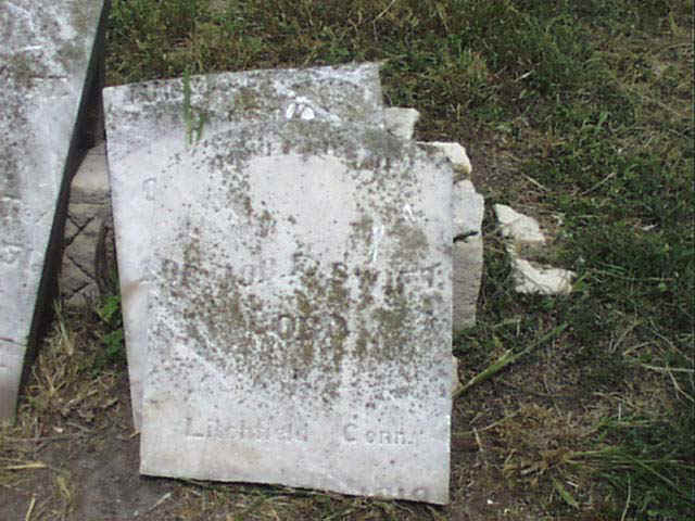 Job F. Swift Headstone