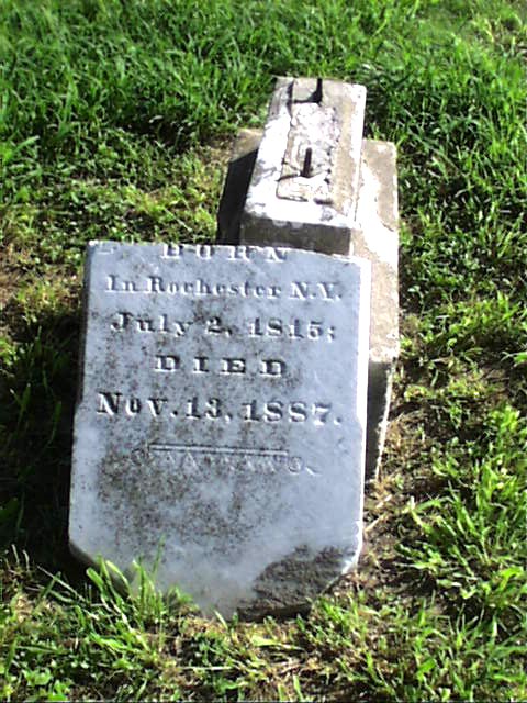Andrew Thayer Headstone