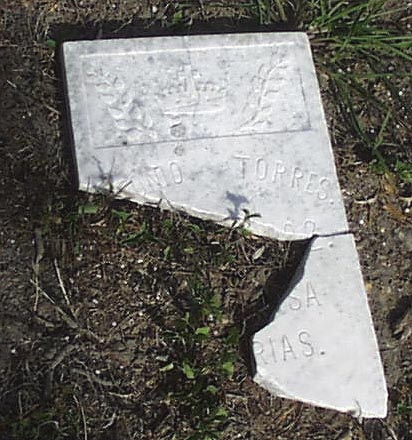 Antonio Torres Headstone