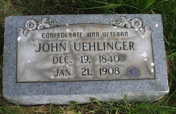 John Uehlinger Headstone