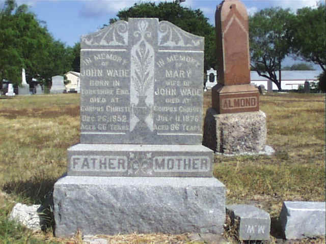 Mary Wade Headstone